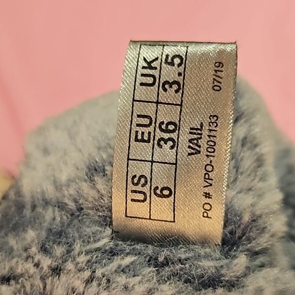 💯Auth Cougar Vail Tall Suede Boot US 6 /EU 36 Faux Fur 2 ways - Picture 4 of 11